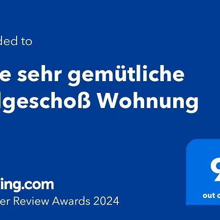 Eine Sehr Gemütliche Erdgeschoß *